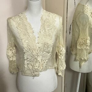 Vintage lace jacket